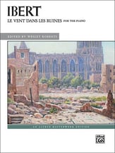 Le vent dans les ruines piano sheet music cover